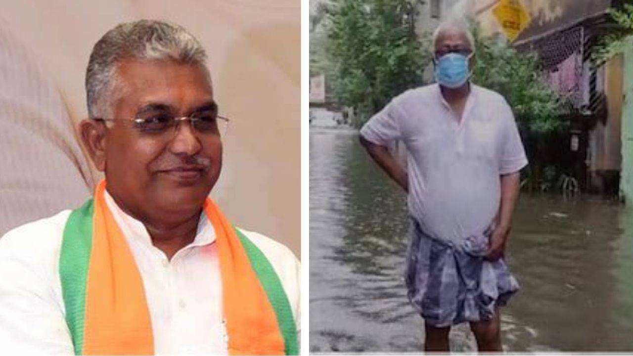 Dilip Ghosh: সাতে হাফপ্যান্ট, ৭০-এ লুঙ্গি পরে জলে ঘুরছেন সৌগত, কলকাতার জলছবি নিয়ে ব্যঙ্গ দিলীপের