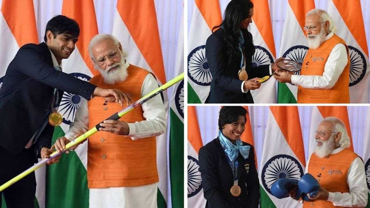 e-Auction: নীরজের জ্যাভেলিন নয়, সবথেকে দামী লভলিনার বক্সিং গ্লাভসই, নিলামে কত দাম উঠল জানেন? e-Auction: নীরজের জ্যাভেলিন নয়, সবথেকে দামী লভলিনার বক্সিং গ্লাভসই, নিলামে কত দাম উঠল জানেন?