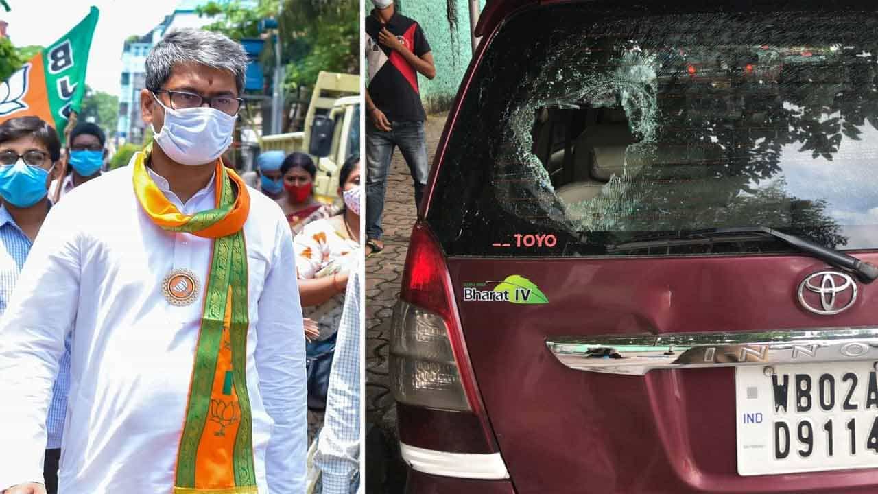 Bhabanipur By-Election: 'আক্রান্ত' কল্যাণ চৌবে, বাঁশ-পাথর মেরে ভাঙা হল গাড়ির কাচ, কমিশনের ভূমিকায় হতাশ বিজেপি Bhabanipur By-Election: 'আক্রান্ত' কল্যাণ চৌবে, বাঁশ-পাথর মেরে ভাঙা হল গাড়ির কাচ, কমিশনের ভূমিকায় হতাশ বিজেপি