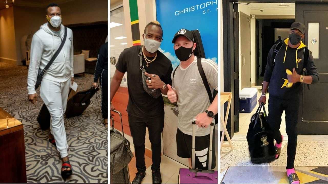 IPL 2021: শেষ মুহূর্তে পোলার্ড-রাসেল-ব্র্যাভোরা পৌঁছলেন দুবাইতে