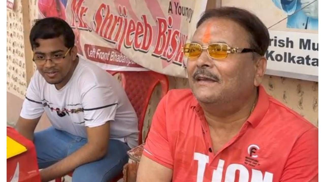 Bhabanipur By-Election: 'বিবিধের মাঝে দেখো মিলন মহান,' লাল জমা পরে সিপিএম ক্যাম্পে গিয়ে বিশ্রাম মদনের