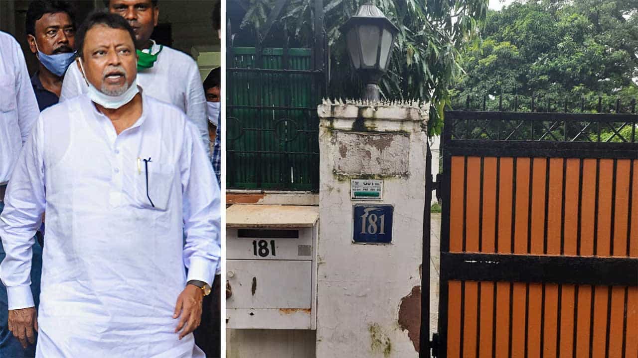 Mukul Roy: উধাও মুকুলের নেমপ্লেট, রাজধানীর ১৮১ নম্বর সাউথ অ্যাভিনিউতে যেন শ্মশানের নীরবতা Mukul Roy: উধাও মুকুলের নেমপ্লেট, রাজধানীর ১৮১ নম্বর সাউথ অ্যাভিনিউতে যেন শ্মশানের নীরবতা