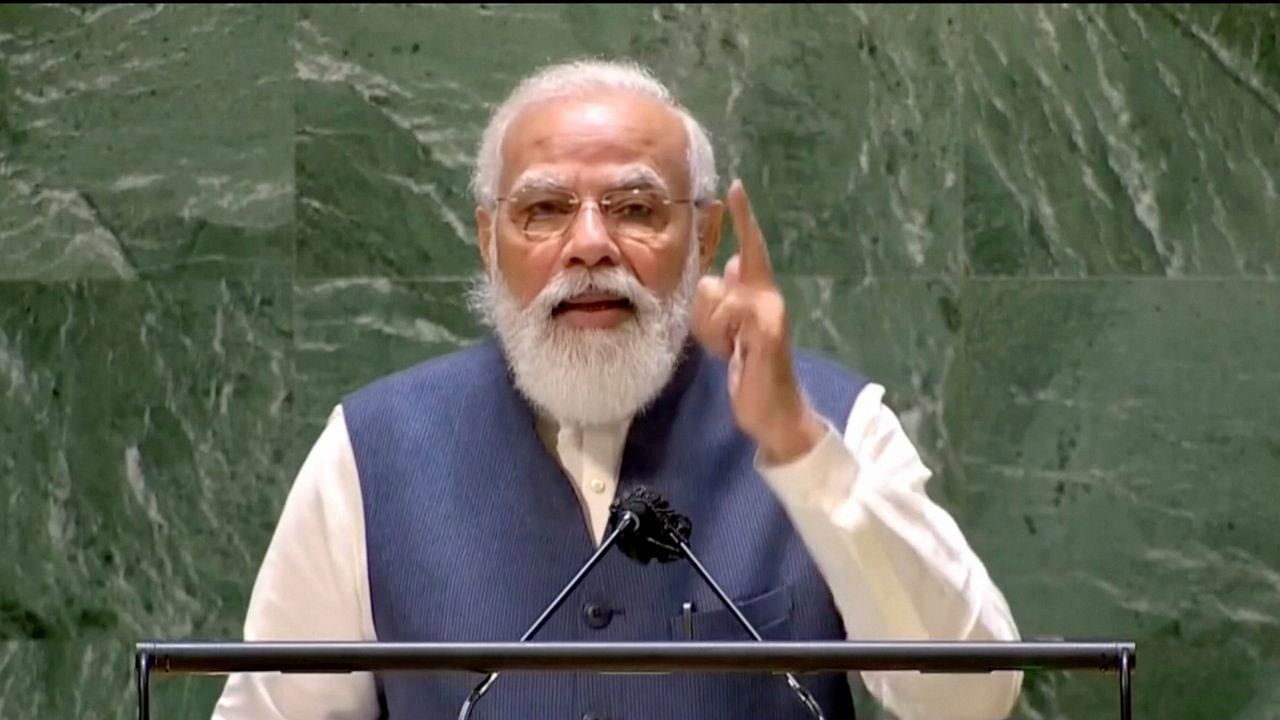 Narendra Modi at UN: 'কেউ ব্যক্তিগত স্বার্থে যেন আফগানিস্তানের সুযোগ না নেয়', নাম না করে পাকিস্তানকে তুলোধোনা নমোর