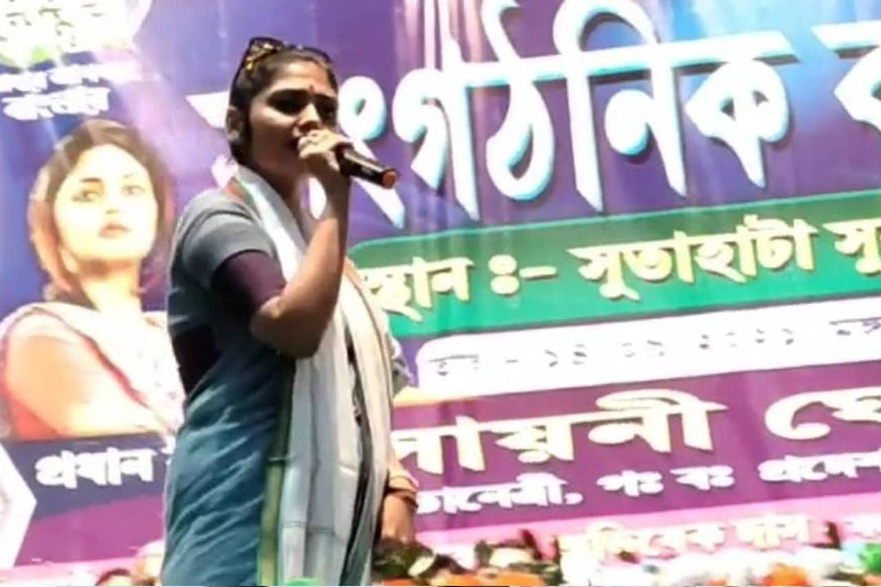 পূর্ব মেদিনীপুর থেকে ১০০ ছেলে পাঠালে গোটা আগরতলা ঠান্ডা হয়ে যাবে: সায়নী ঘোষ