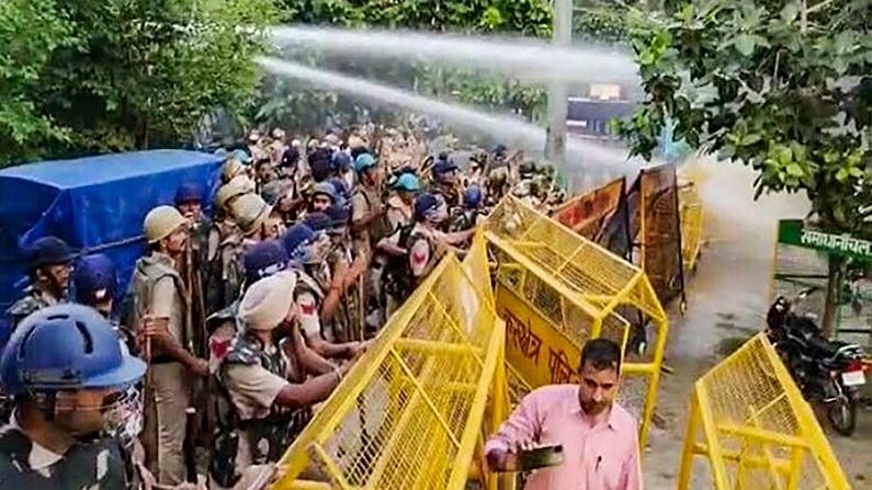 Farmers Protest at Karnal