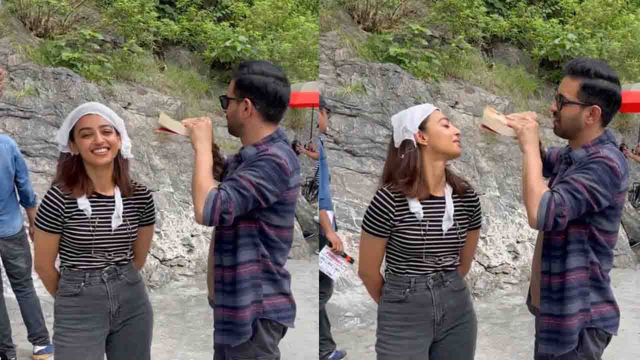 Radhika and Vikrant: শুটিংয়ের ফাঁকে রাধিকার সেবা করলেন বিক্রান্ত, তাঁকে গুড বয় বললেন রাধিকা