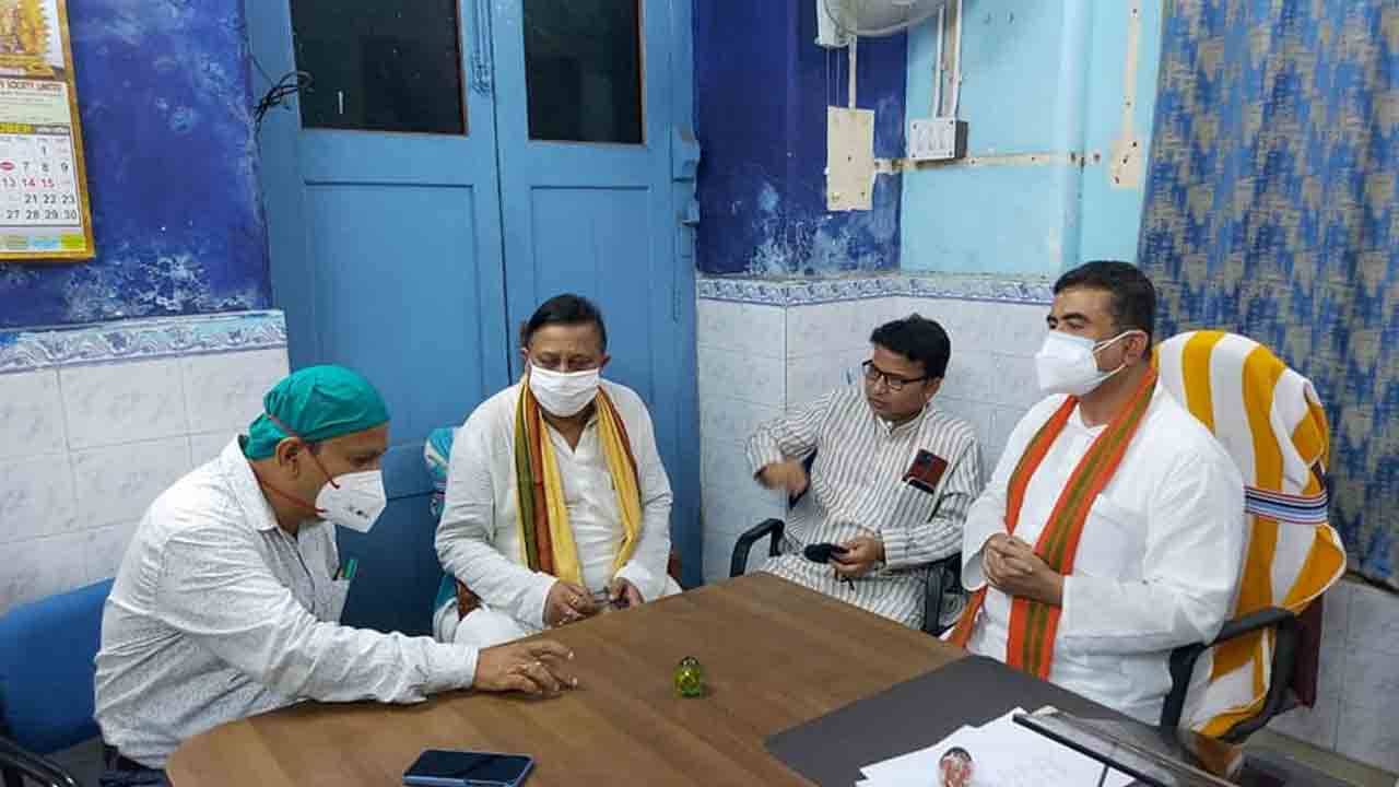 বহু বাচ্চার মধ্যে করোনার উপসর্গ, অথচ কোভিড টেস্ট হয়নি, পুরুলিয়া হাসপাতাল ঘুরে বিস্ফোরক শুভেন্দু