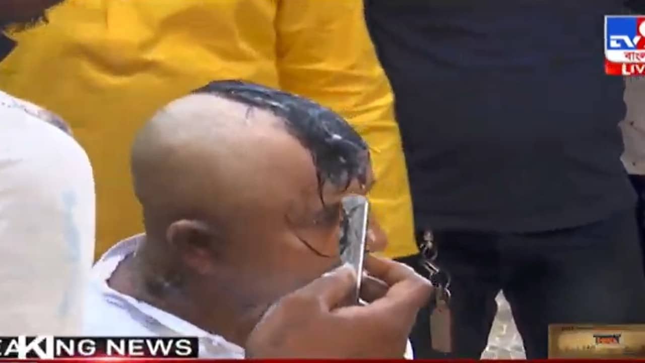 Tripura BJP MLA: দেবীপক্ষের শুরুতে যোগ দেবেন তৃণমূলে, মাথা ন্যাড়া হয়ে আদি গঙ্গায় ডুব ত্রিপুরার বিজেপি বিধায়কের