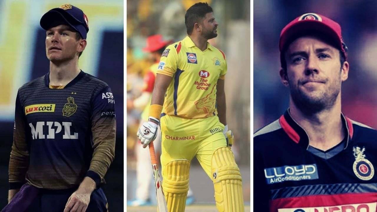 IPL 2021: এবিডি, রায়না, মর্গ্যানদের মতো যে সিনিয়ররা ব্যর্থ আইপিএলে