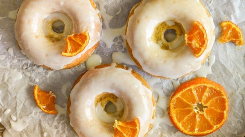 Orange Doughnut