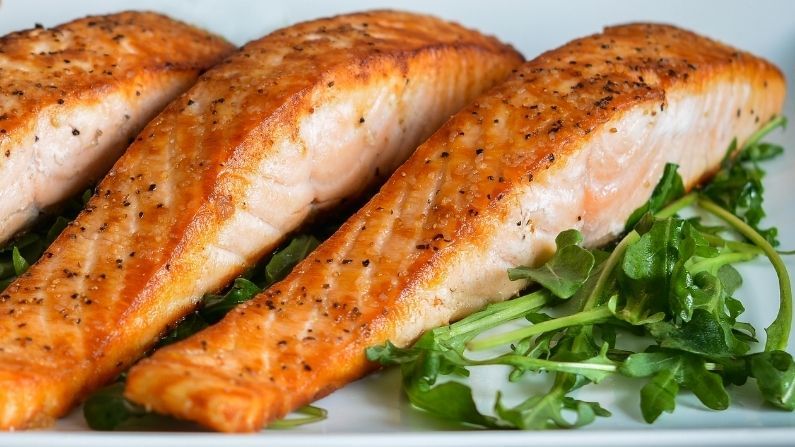 Seasoned Salmon Steak Recipe