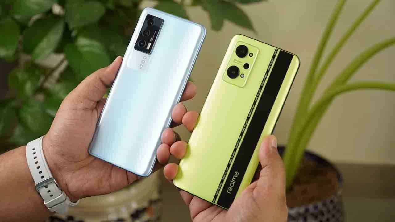 Realme Smartphone: একইসঙ্গে লঞ্চ হয়েছে রিয়েলমি জিটি নিও ২টি এবং কিউ৩এস ফোন, দাম কত? Realme Smartphone: একইসঙ্গে লঞ্চ হয়েছে রিয়েলমি জিটি নিও ২টি এবং কিউ৩এস ফোন, দাম কত?