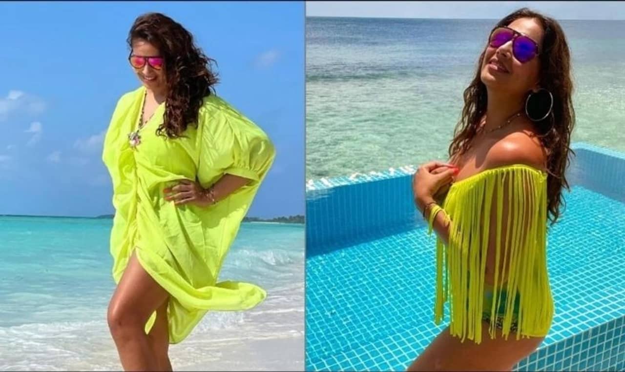 Bipasha Basu: মলদ্বীপে নিওন বোল্ড লুকে গ্ল্যামার ছড়াচ্ছেন বিপাশা! দেখুন সেই আগুন ঝরানো ছবি...