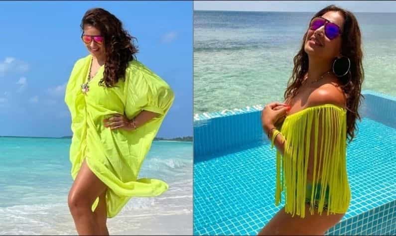 Bipasha Basu: মলদ্বীপে 'নিওন' বোল্ড লুকে গ্ল্যামার ছড়াচ্ছেন বিপাশা! দেখুন সেই আগুন ঝরানো ছবি...