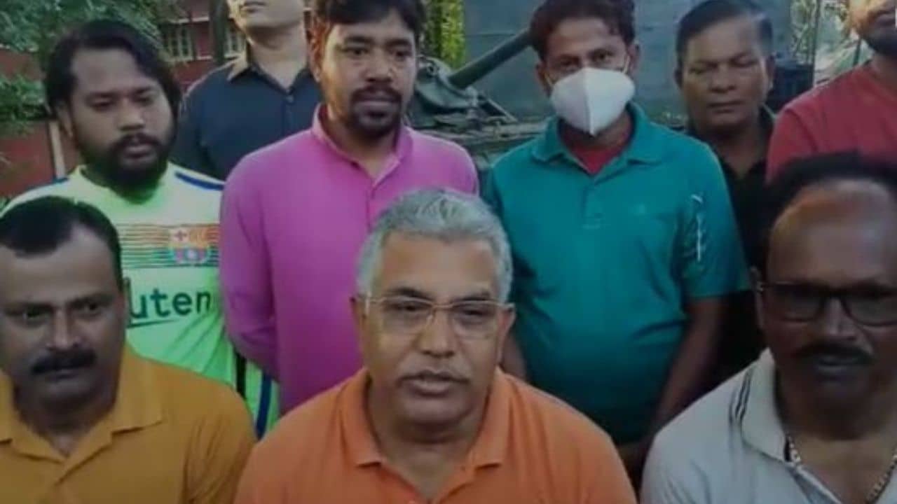 Dilip Ghosh: ফের নজরে স্বাস্থ্য সাথী, ওই সব কিছুই ভাঁওতা কটাক্ষ দিলীপের