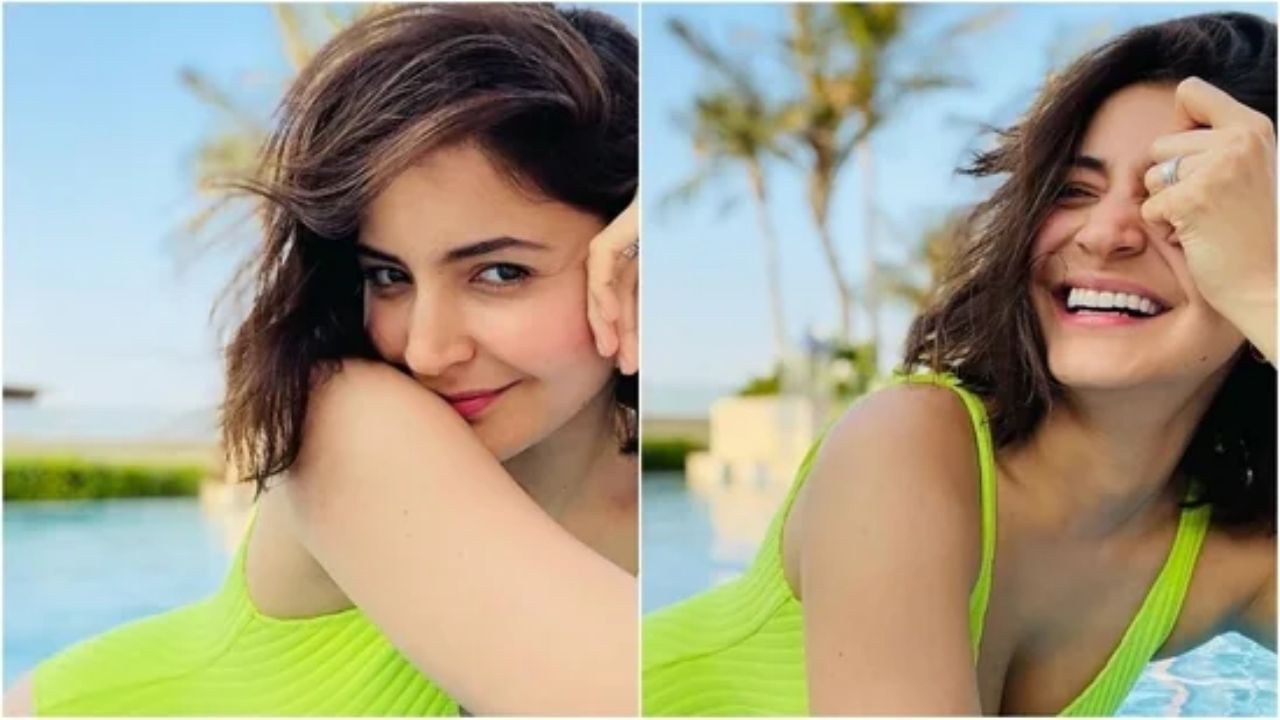 Happy Pool Day: Anushka Sharma: ঝলমলে বিকেলে পুলের জলে গা ভাসিয়ে দিলেন অনুষ্কা, আলোচনার কেন্দ্রে তাঁর সুইম স্যুট...