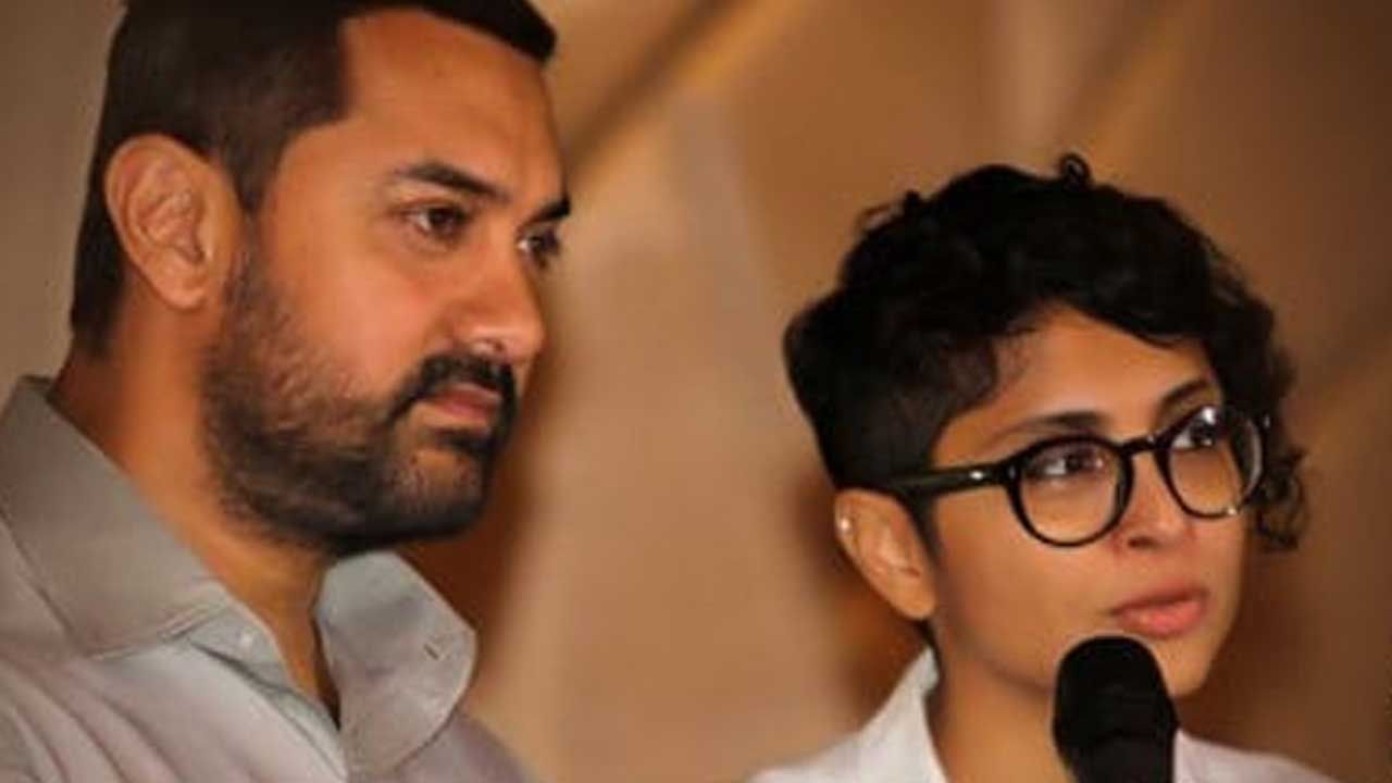 Aamir Khan and Kiran Rao: আজাদের ফুটবল ম্যাচে একসঙ্গে গেলেন আমির-কিরণ