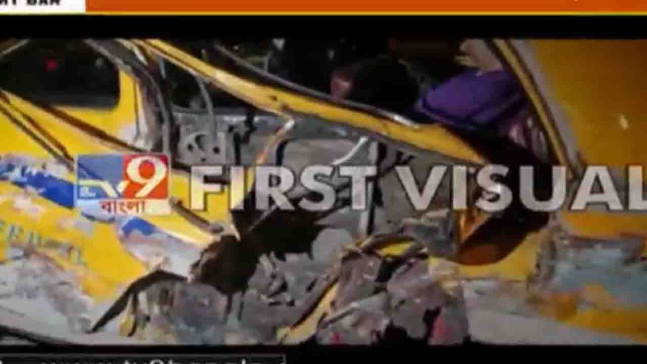 Accident at Kolkata: ভর সন্ধেয় ভয়াবহ দুর্ঘটনা শহরে, আহত একাধিক