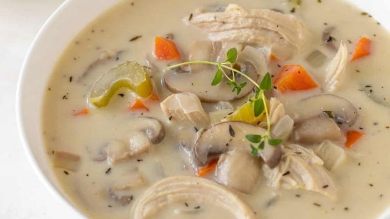 Chicken Mushroom Soup Recipe