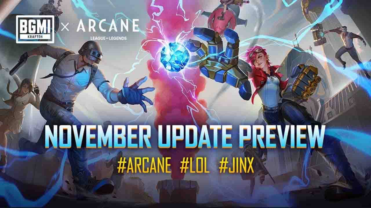 BGMI Latest Update: ব্যাটলগ্রাউন্ডে এবার রায়ট গেমস-এর আরকেন থিমড চরিত্র, ইন-গেম কন্টেন্ট, নভেম্বরেই আপডেট পাবেন গেমাররা