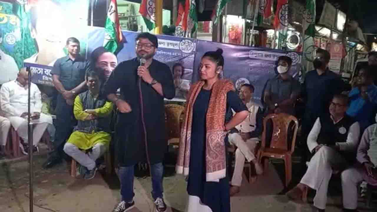 Babul Supriyo in Tripura: দিদির পায়ে হাওয়াই চটি, ভাইরা সব কোটিপতি, বাবুলের সভার মাঝেই বেজে উঠল সেই গান
