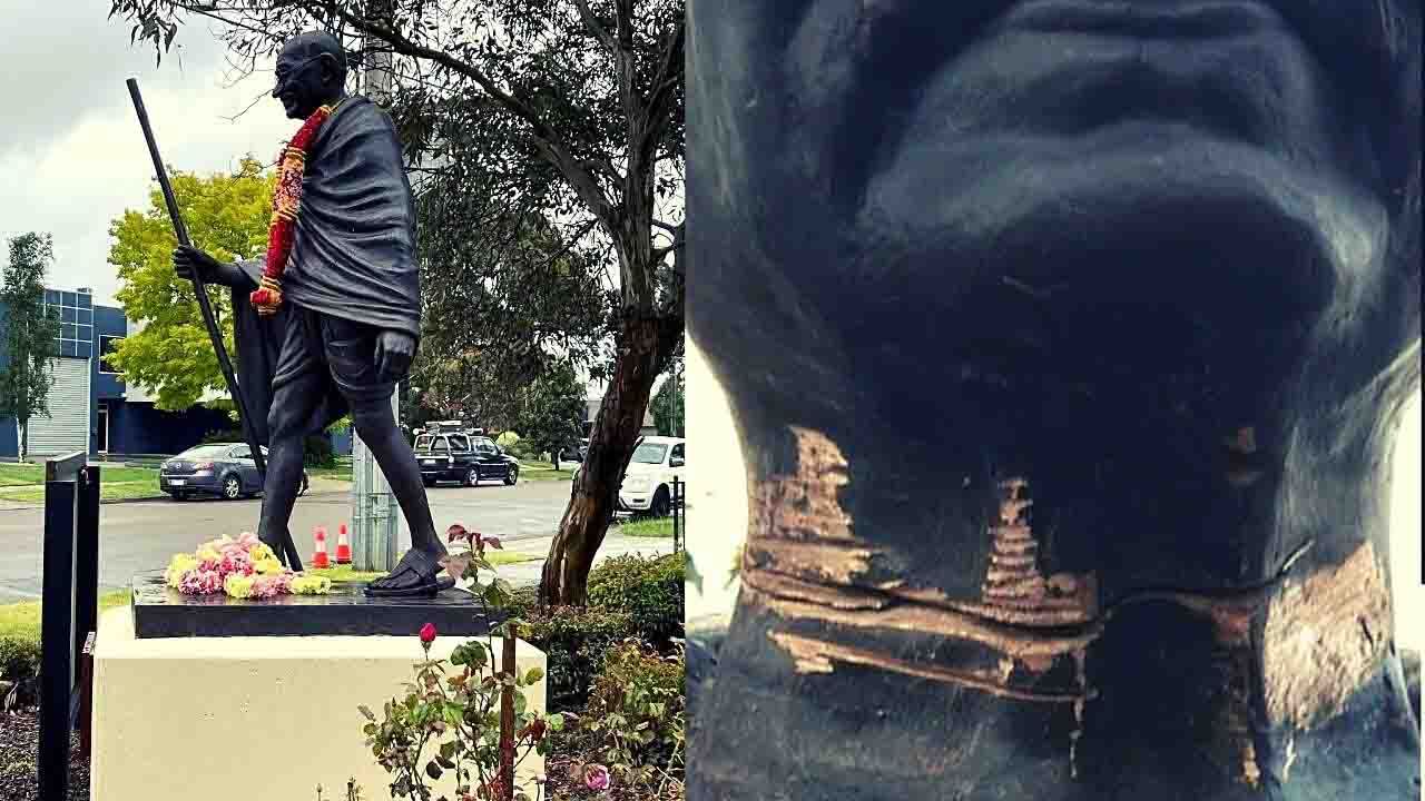 Gandhi Statue Vandalized at Melbourne: মেলবোর্নে গান্ধী মূর্তির 'গলা কাটা'র চেষ্টা, নিন্দার ঝড় প্রবাসী ভারতীয়দের