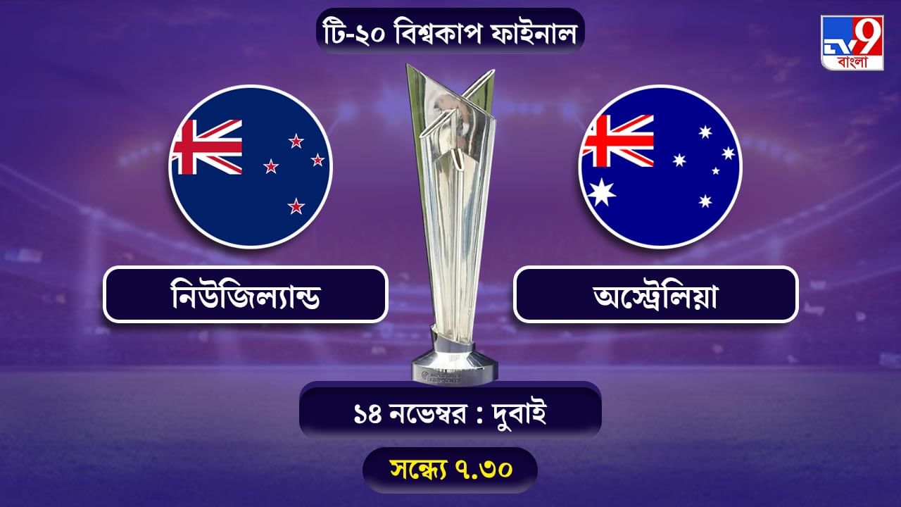 T20 World Cup 2021 New Zealand vs Australia Live Streaming: জেনে নিন কখন কীভাবে দেখবেন টি-২০ বিশ্বকাপে নিউজিল্যান্ড বনাম অস্ট্রেলিয়ার ফাইনাল ম্যাচ