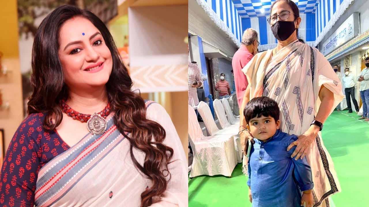 Kali Puja 2021: মুখ্যমন্ত্রীর বাড়ির পুজোয় সুদীপা, আদির কাছে মমতা বন্দ্যোপাধ্যায় ‘নতুন পিসি’