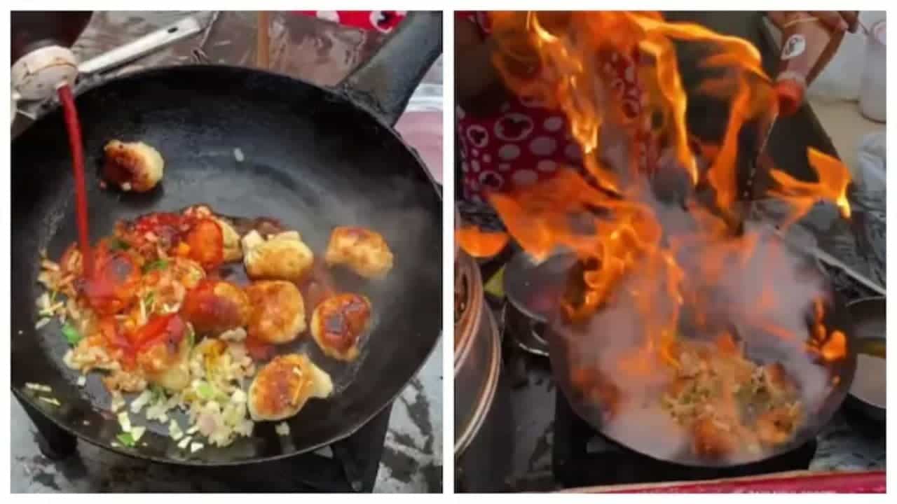 Viral Video: দোকানে বানানো 'ফায়ার মোমো'-কে ঘিরে শোরগোল নেটপাড়ায়, অনেকেই পছন্দ করেছেন, অনেকেই করেন নি, আপনার কী মত? Viral Video: দোকানে বানানো 'ফায়ার মোমো'-কে ঘিরে শোরগোল নেটপাড়ায়, অনেকেই পছন্দ করেছেন, অনেকেই করেন নি, আপনার কী মত?
