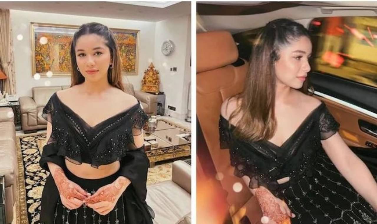 Sara Tendulkar: কালো লেহেঙ্গায় বোল্ড লুক সচিন-কন্যার! ইনস্টায় হিট সারার দিওয়ালি লুক