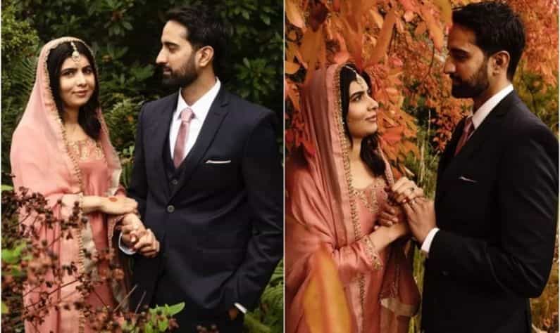 Malala Yousafzai: গোপনে বিয়ে সারলেন মালালা! গোলাপী স্যুটে বীরাঙ্গনার রূপে মুগ্ধ বিশ্ব Malala Yousafzai: গোপনে বিয়ে সারলেন মালালা! গোলাপী স্যুটে বীরাঙ্গনার রূপে মুগ্ধ বিশ্ব
