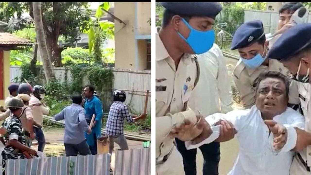 Clash in Tripura: আগরতলায় মহিলা থানায় ধুন্ধুমার, সায়নী ঘোষকে জিজ্ঞাসাবাদের সময় লাঠি হাতে তাণ্ডব দুষ্কৃতীদের
