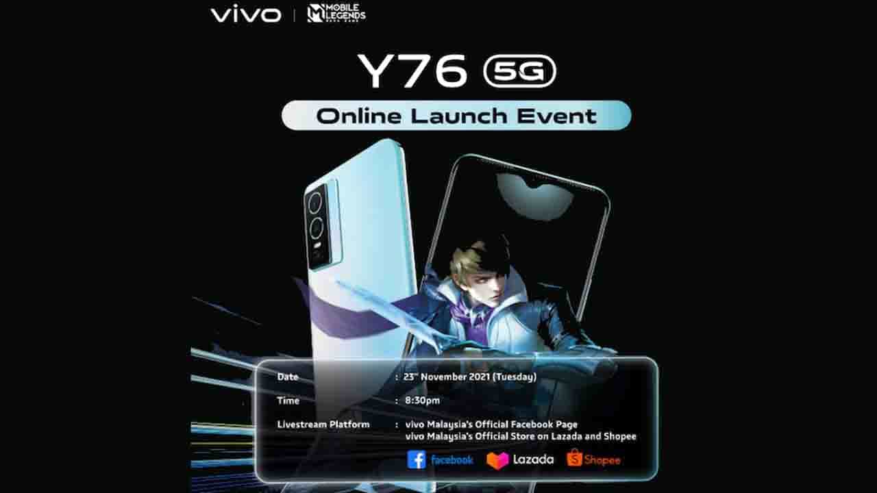 Vivo Y76 5G: ৫০ মেগাপিক্সেল ক্যামেরা, ৪৪ ওয়াট ফাস্ট চার্জিংয়ের এই ভিভো স্মার্টফোন আসছে ২৩ নভেম্বর Vivo Y76 5G: ৫০ মেগাপিক্সেল ক্যামেরা, ৪৪ ওয়াট ফাস্ট চার্জিংয়ের এই ভিভো স্মার্টফোন আসছে ২৩ নভেম্বর