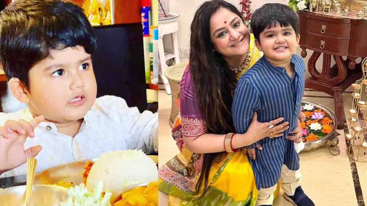 Sudipa-Adidev: ৩ বছরে পা আদিদেবের, জন্মদিনে কী করল খুদে, দেখুন মিষ্টি ভিডিয়ো