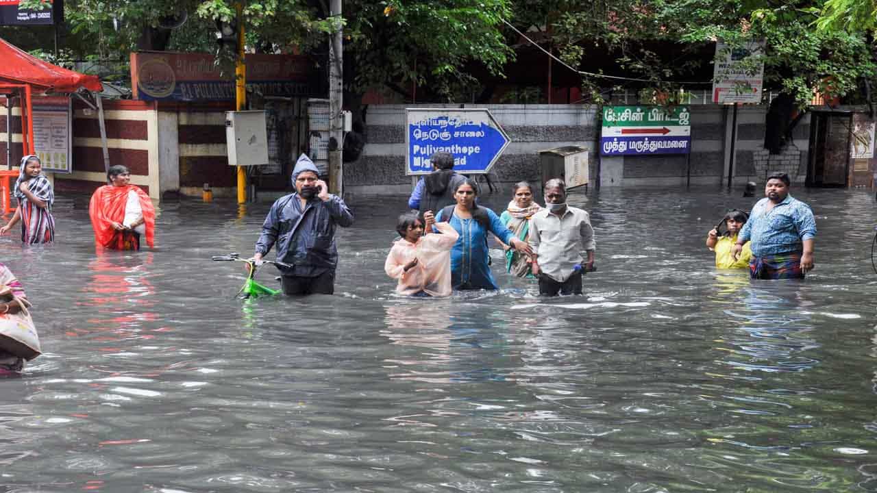 Tamil Nadu Rain: ভাসছে গাড়ি-বাড়ি, যাতায়াতে ভরসা নৌকাই! আগামী ২৪ ঘণ্টাও লাল সতর্কতা জারি দক্ষিণী রাজ্যে Tamil Nadu Rain: ভাসছে গাড়ি-বাড়ি, যাতায়াতে ভরসা নৌকাই! আগামী ২৪ ঘণ্টাও লাল সতর্কতা জারি দক্ষিণী রাজ্যে