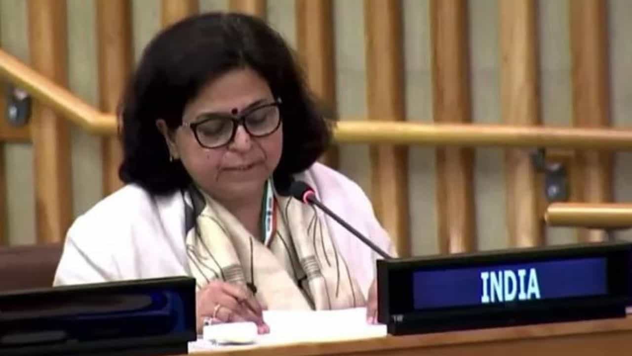 India Criticize Pakistan at UN: 'রাষ্ট্রনীতির অংশ সন্ত্রাসবাদে সমর্থন', রাষ্ট্রপুঞ্জে পাকিস্তানকে কড়া ভাষায় আক্রমণ ভারতের India Criticize Pakistan at UN: 'রাষ্ট্রনীতির অংশ সন্ত্রাসবাদে সমর্থন', রাষ্ট্রপুঞ্জে পাকিস্তানকে কড়া ভাষায় আক্রমণ ভারতের