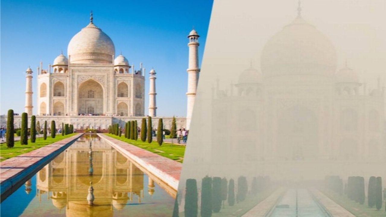 Taj Mahal Travel: দিল্লির দীপাবলি জমজমাট! তার জেরে ঐতিহ্যবাহী তাজমহল ঢেকে গেল ঘন কুয়াশায়...