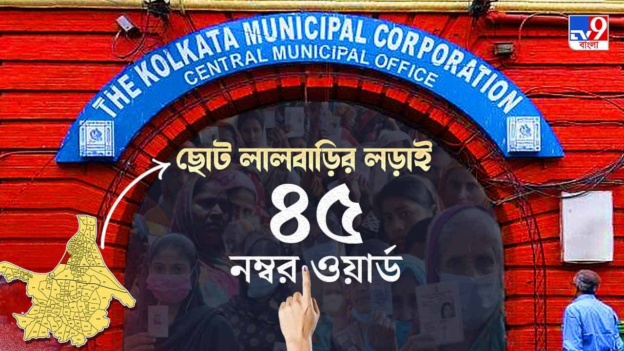 Ward 45 Chowranghee KMC Election Result 2021 Live: ২০০৫ থেকেই এই ওয়ার্ডে একচেটিয়া হাতের আধিপত্য, নজরে ৪৫ নম্বর ওয়ার্ড