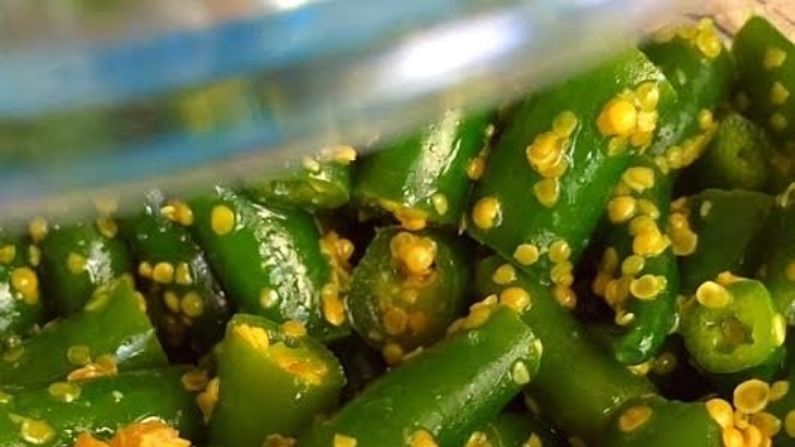 Green Chilli Pickle