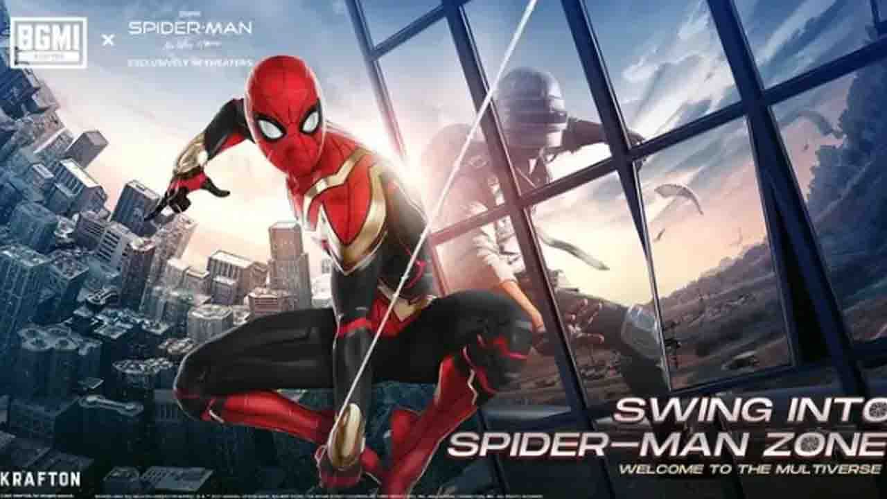 BGMI Spider-Man Partnership: স্পাইডার-ম্যান: নো ওয়ে হোমের সঙ্গে গাঁটছড়া বাঁধছে ব্যাটলগ্রাউন্ডস, একাধিক নতুন চমক নিয়ে আসছে ক্রাফ্টন