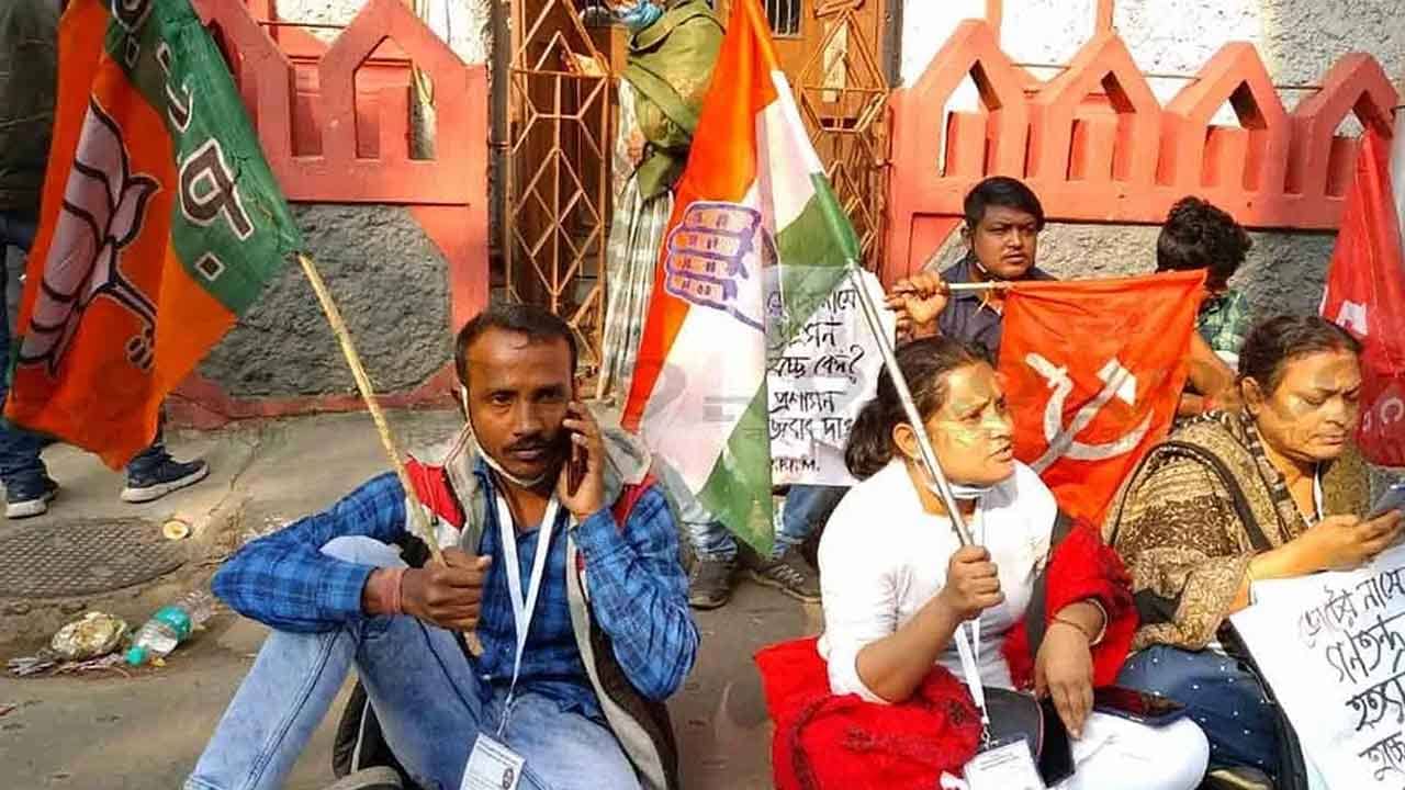Kolkata Municipal Corporation Election 2021: পুরভোট বাতিলের দাবি, আজ রাজ্য দফতর থেকে প্রতিবাদ মিছিল বিজেপির
