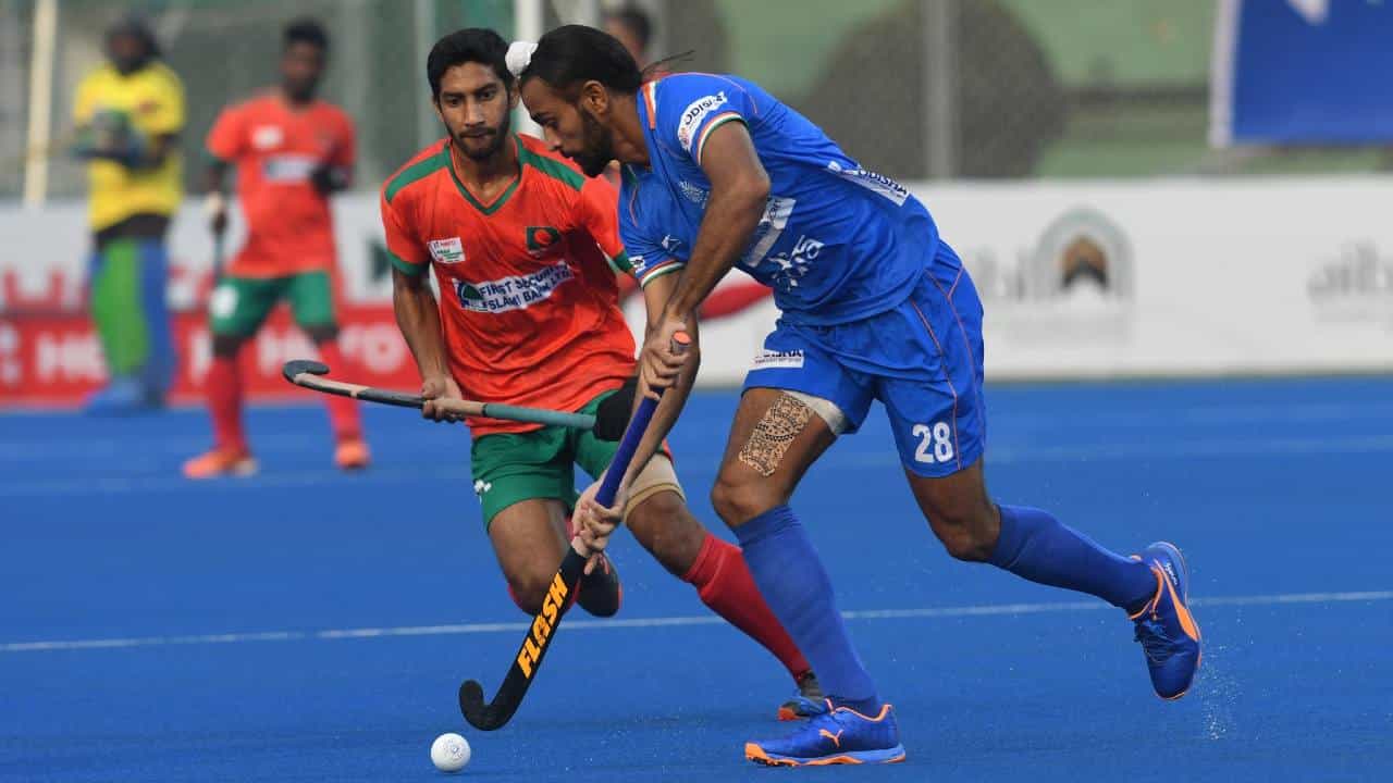 Men's Asian Champions Trophy 2021: বাংলাদেশ ৯ গোল দিয়ে পাক ম্যাচের প্রস্তুতি মনপ্রীতদের Men's Asian Champions Trophy 2021: বাংলাদেশ ৯ গোল দিয়ে পাক ম্যাচের প্রস্তুতি মনপ্রীতদের