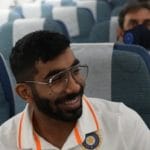 Jasprit Bumrah on the way to SA