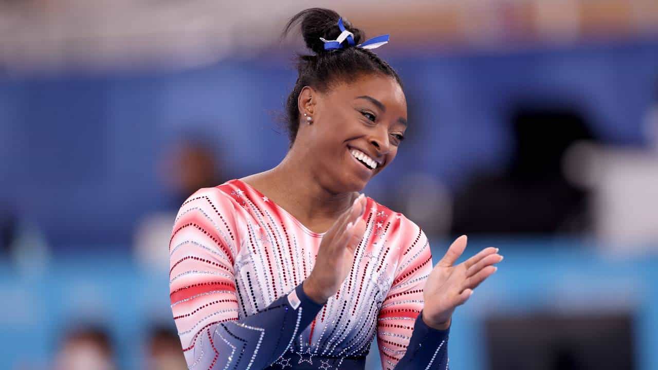 Simone Biles: বর্ষসেরা অ্যাথলিটের সম্মান সিমোনে বাইলসকে Simone Biles: বর্ষসেরা অ্যাথলিটের সম্মান সিমোনে বাইলসকে