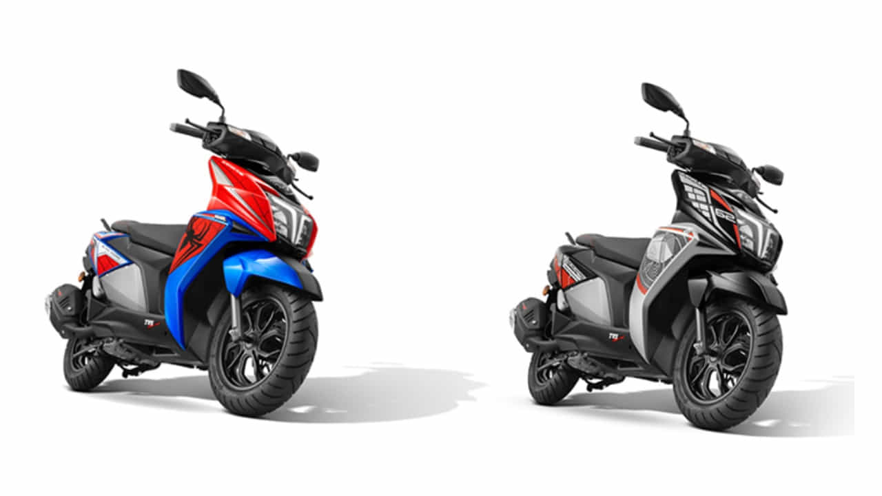 TVS NTorq 125 SuperSquad Edition: স্পাইডার-ম্যান ও থোর কালার স্কিম পেল টিভিএস এনটর্ক ১২৫ সুপারস্কোয়াড এডিশন, দাম ৮৪,৮৫০ টাকা TVS NTorq 125 SuperSquad Edition: স্পাইডার-ম্যান ও থোর কালার স্কিম পেল টিভিএস এনটর্ক ১২৫ সুপারস্কোয়াড এডিশন, দাম ৮৪,৮৫০ টাকা