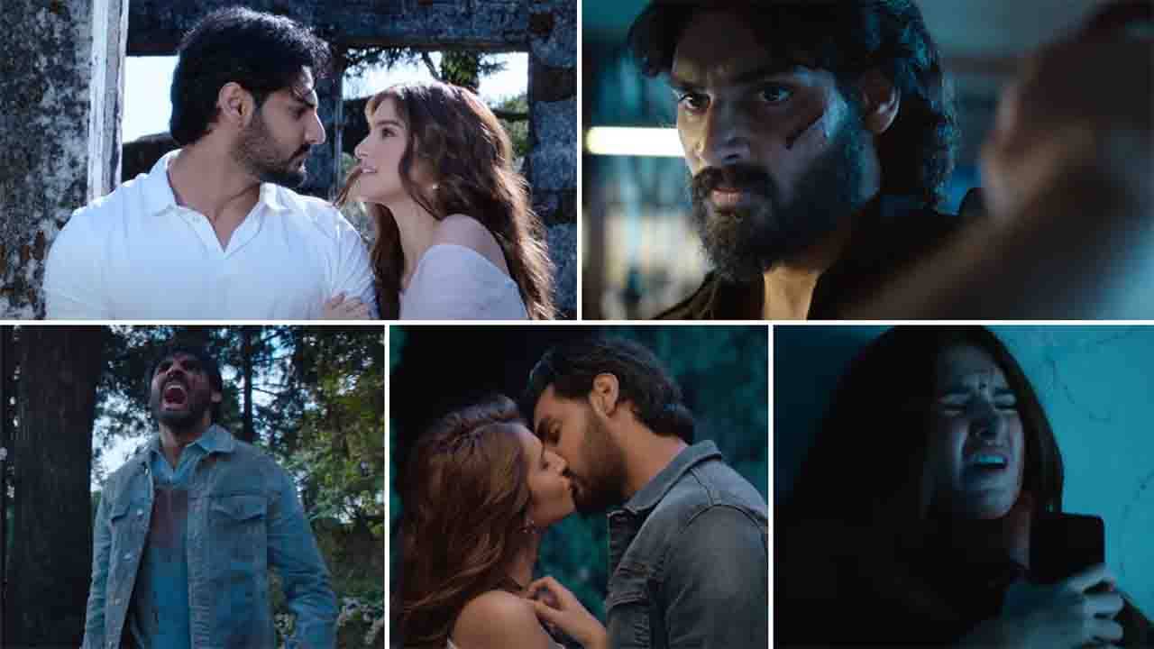 Tadap: ফিল্মের পোস্টারে অহনের গালে চুম্বন সলমনের, ভাইরাল ভিডিয়ো