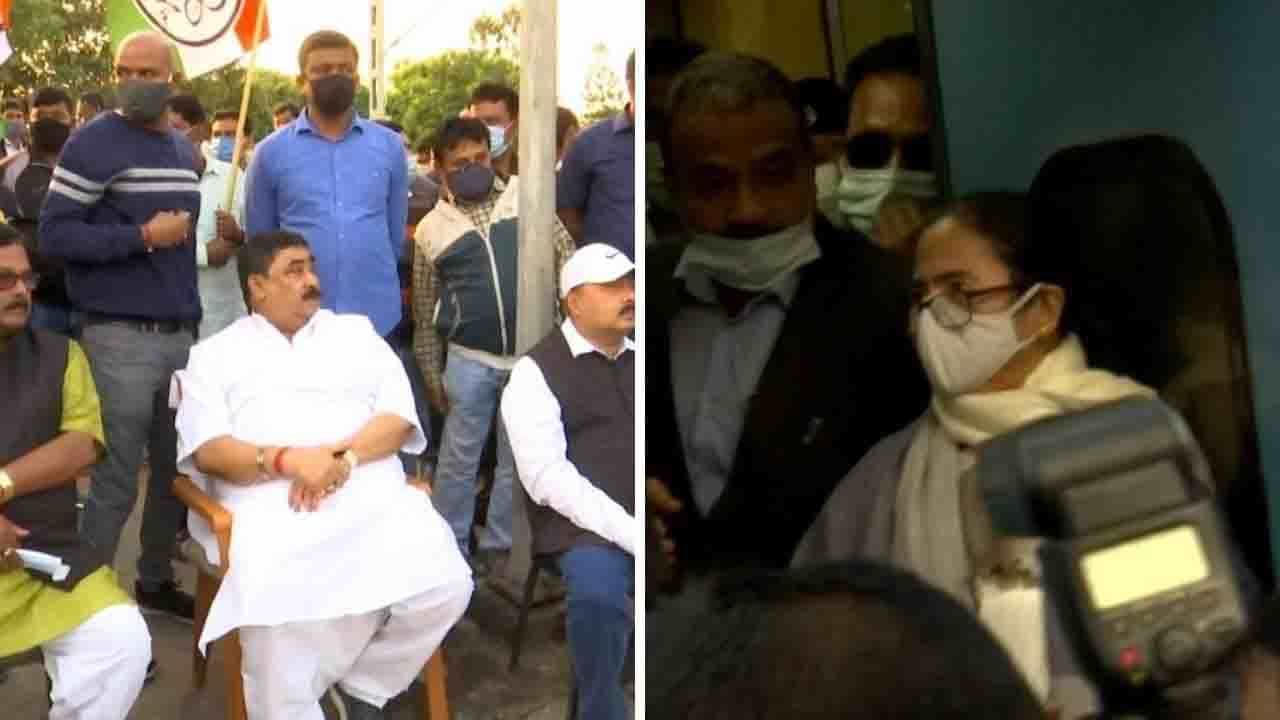 Anubrata Mondal meets Mamata Banerjee: ট্রেনের দরজায় দাঁড়িয়ে মমতা, 'দিদিকে' দেখেই এগিয়ে গেলেন অপেক্ষারত অনুব্রত