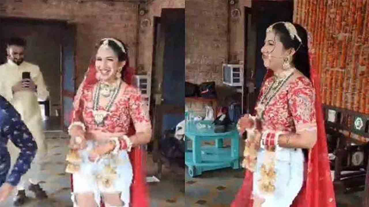 Viral Video: ডেনিম প্যান্ট পরেই সাতপাক ঘুরতে চান কনে! দেখুন ভাইরাল ভিডিয়ো