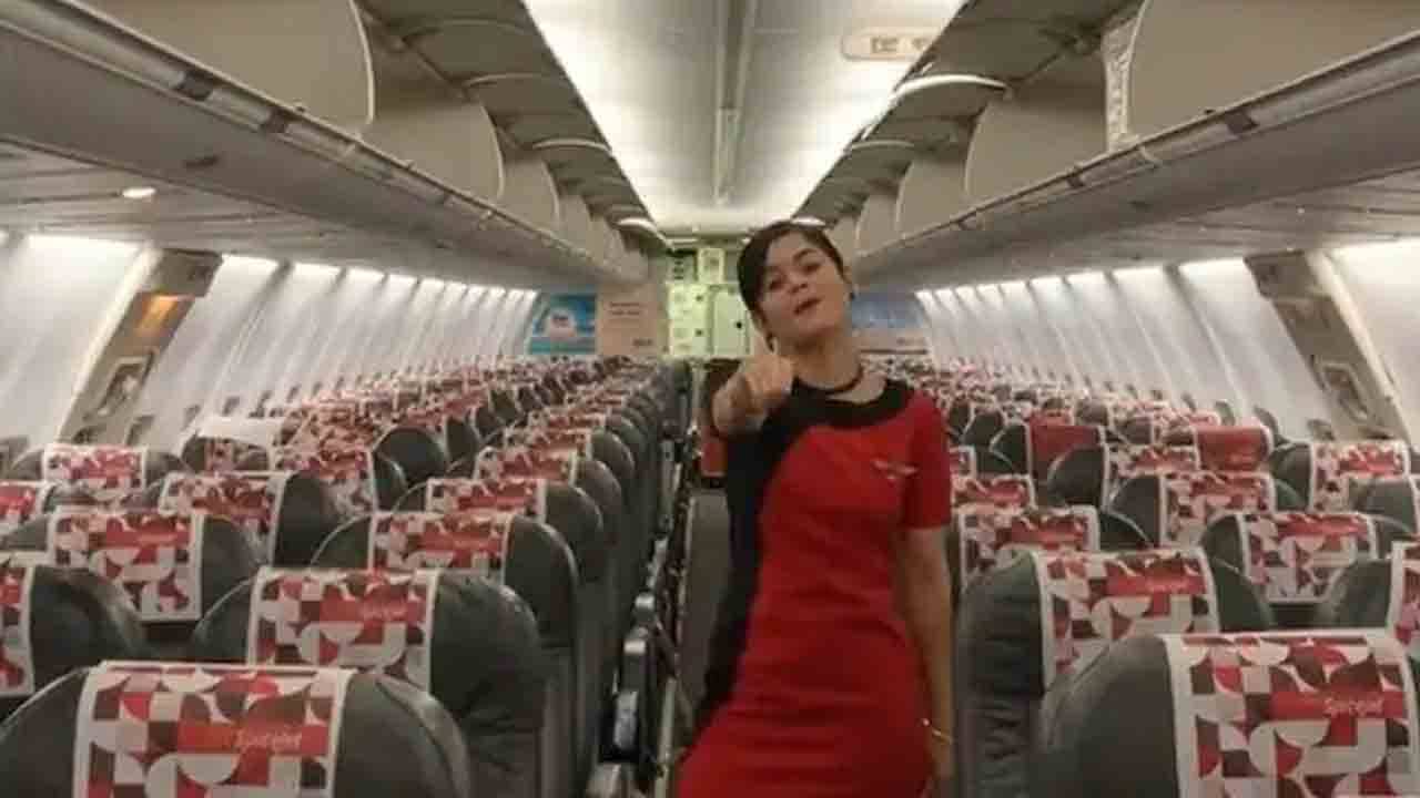 Viral Video: মেরে ইয়ার গানে স্পাইস জেটের এয়ারহস্টেসের ইনস্টা রিলস, তরুণীকে ডেটে যাওয়ার প্রস্তাব নেটিজ়েনদের
