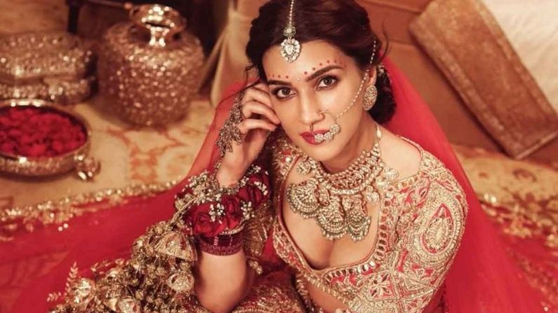 ব্রাইডাল সাজেও তাঁর ধারাবাহিক আকর্ষণীয়তা চোখ ধাঁধিয়ে দিয়েছে অনেকেরই।